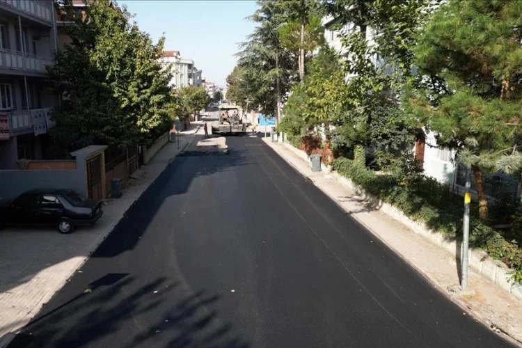 Bursa İnegöl'ün cadde ve sokakları sil baştan