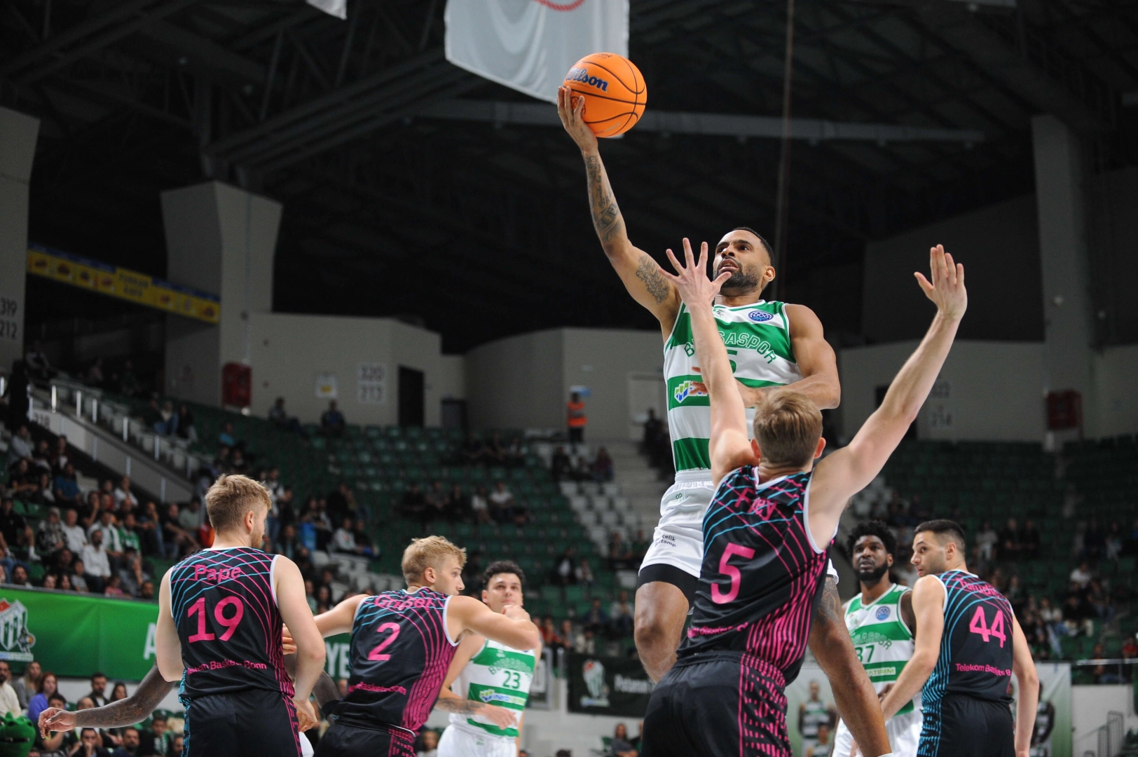 Bursaspor Info Yatırım - Telekom Baskets Bonn ( FOTO GALERİ )