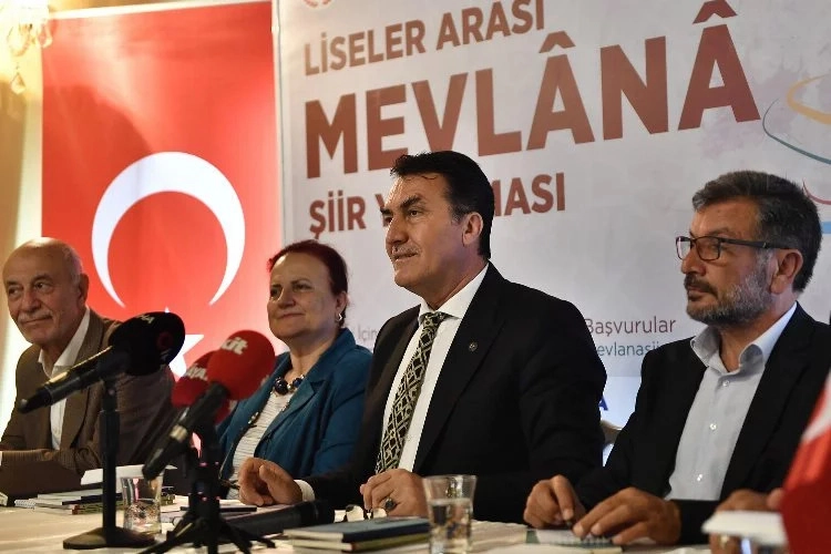 Bursa'da liseliler Mevlana sevgisini satırlara dökecek