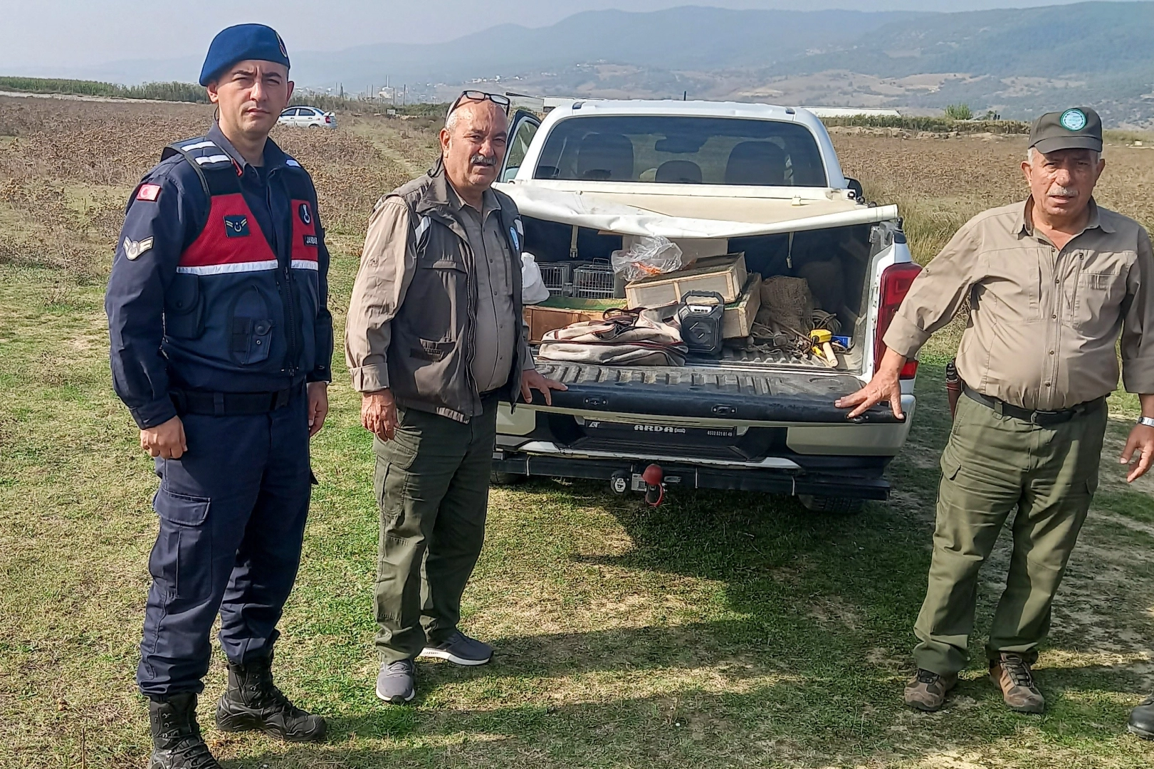 Yasadışı avlanan kişiye 73 bin lira ceza kesildi