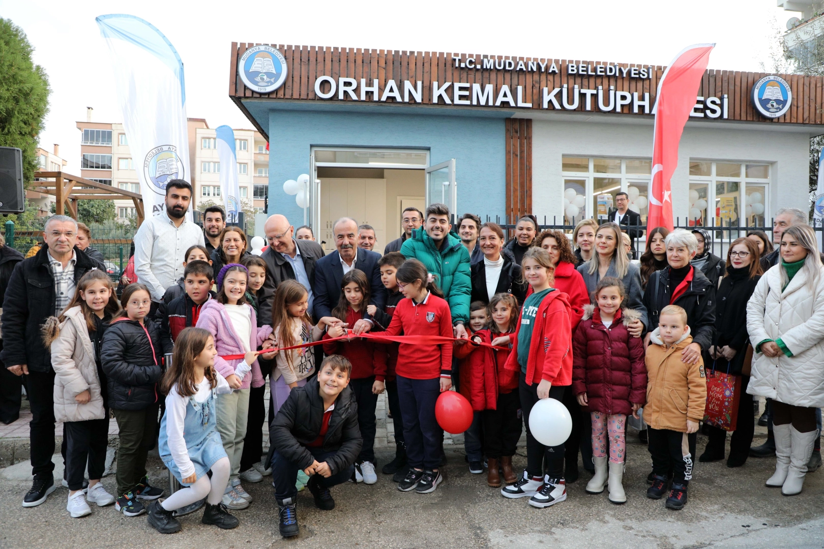 Mudanya Belediyesi Orhan Kemal Kütüphanesi hizmete başladı