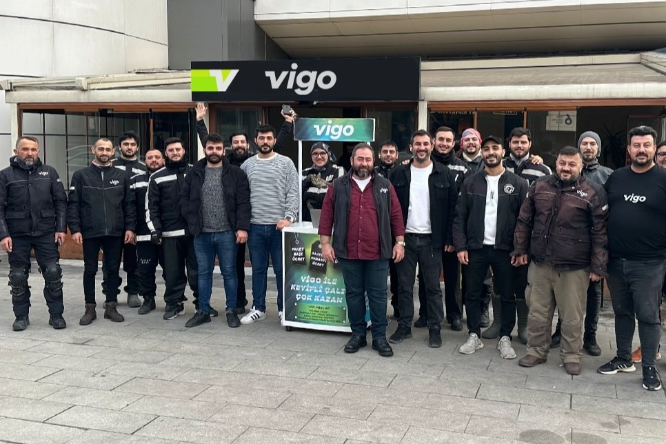 Moto kuryeler Bursa’da buluştu