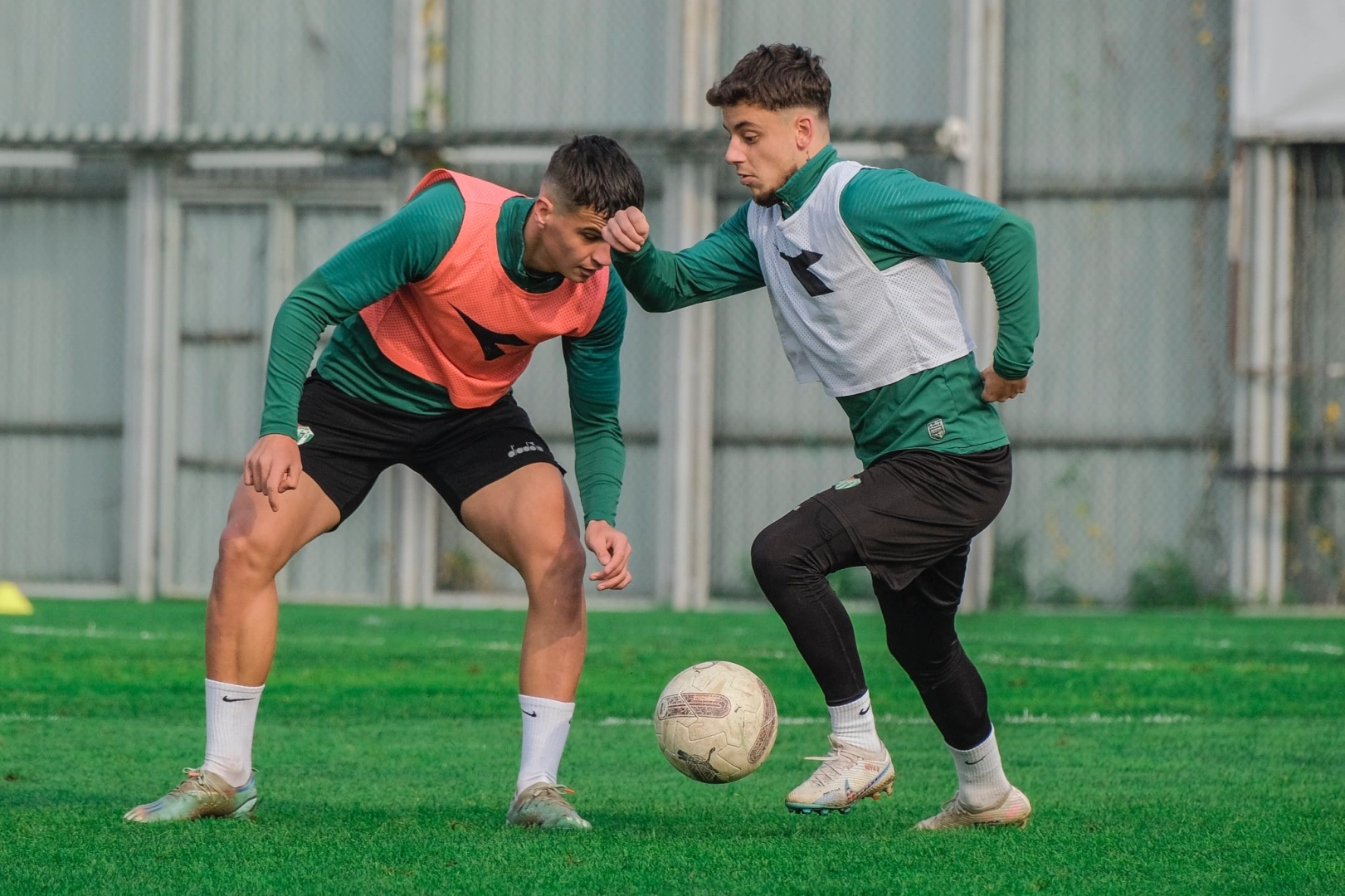 Bursaspor topa sahip olma ve dayanıklılık çalıştı