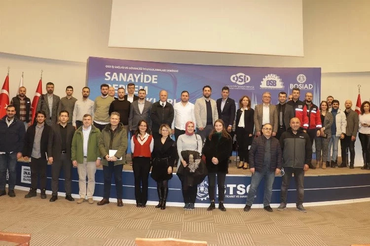 Bursa OSB deprem semineri gerçekleştirdi