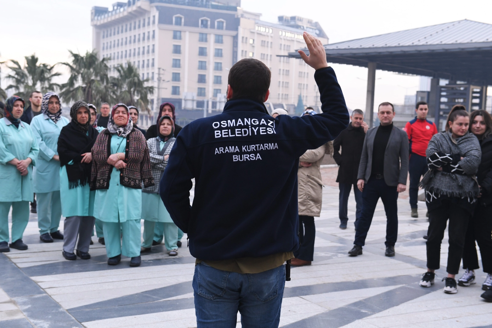 Osmangazi’de deprem ve yangın tatbikatı yapıldı