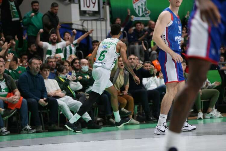 Bursaspor İnfo Yatırım - Anadolu Efes (FOTO GALERİ)