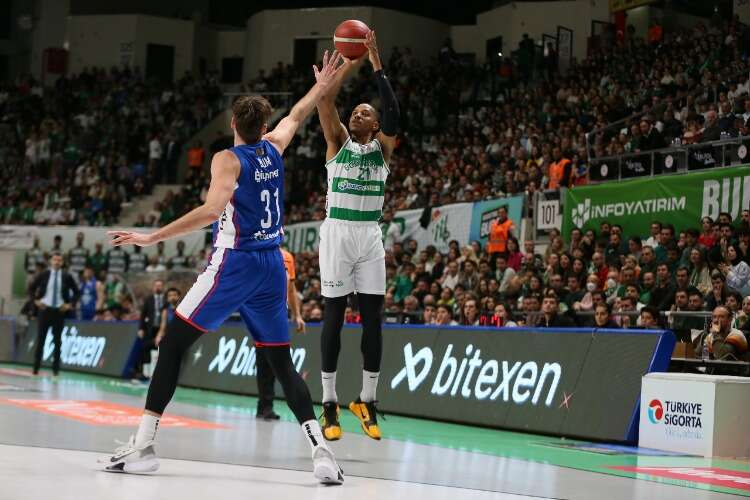 Bursaspor İnfo Yatırım - Anadolu Efes (FOTO GALERİ)