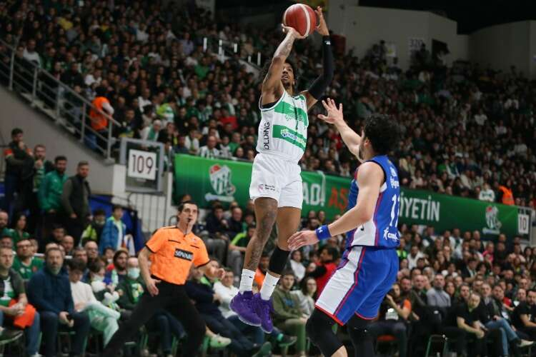 Bursaspor İnfo Yatırım - Anadolu Efes (FOTO GALERİ)