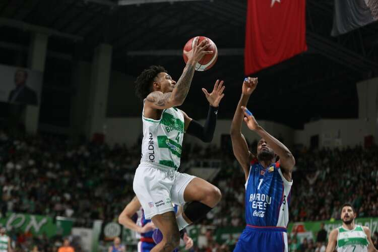 Bursaspor İnfo Yatırım - Anadolu Efes (FOTO GALERİ)