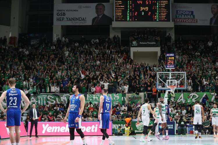 Bursaspor İnfo Yatırım - Anadolu Efes (FOTO GALERİ)