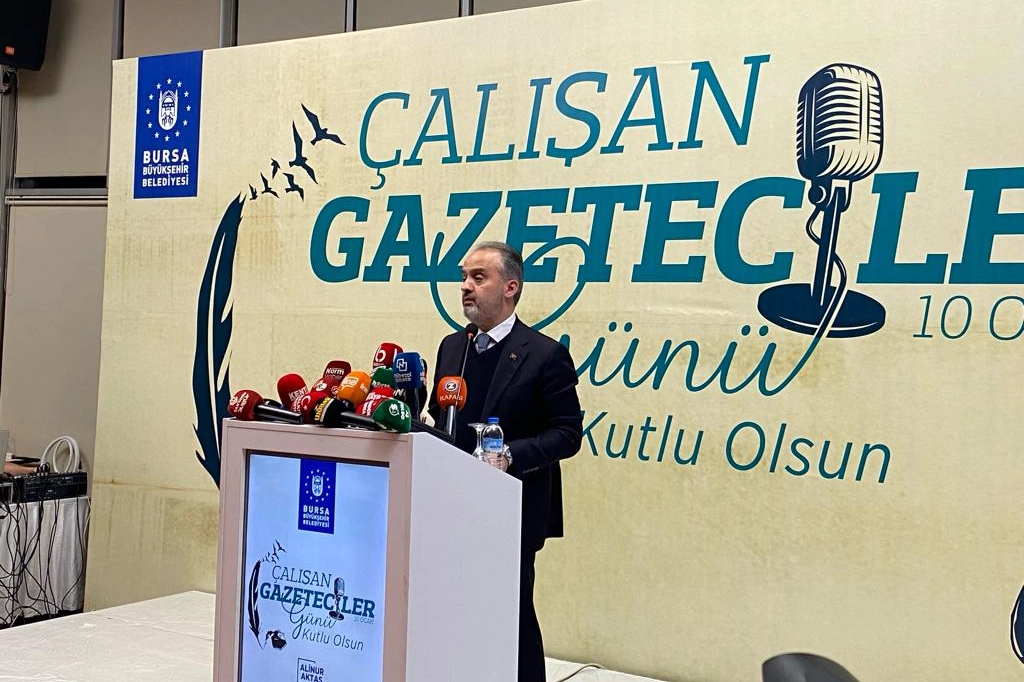 Başkan Alinur Aktaş gazetecilerle buluştu