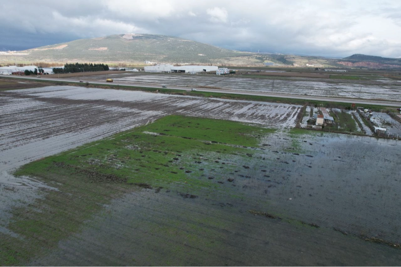 Karacabey Ovası sular altında kaldı