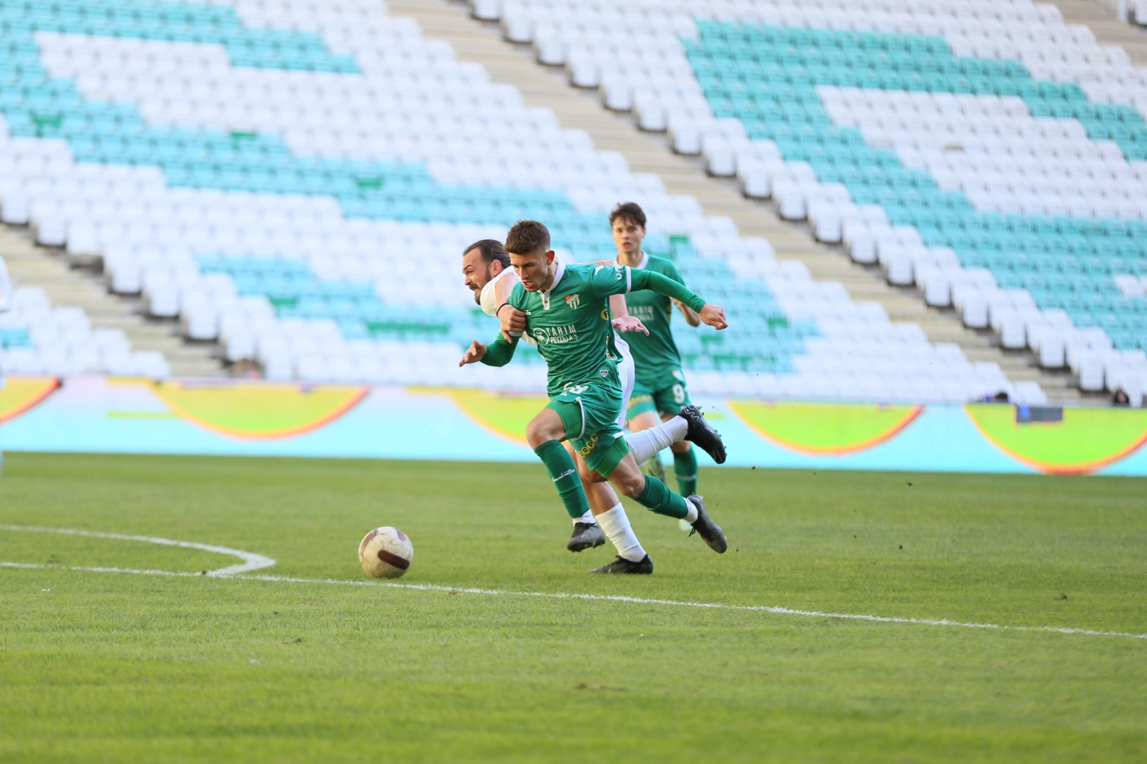 Bursaspor Nazilli Belediyespor ile berabere kaldı (FOTO GALERİ)