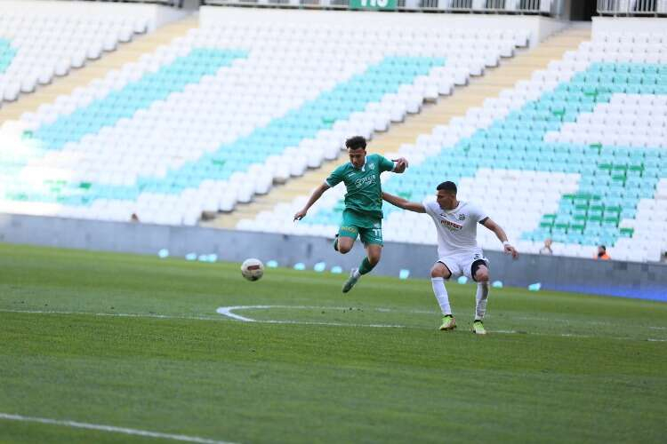 Bursaspor Nazilli Belediyespor ile berabere kaldı (FOTO GALERİ)