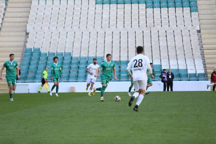 Bursaspor Nazilli Belediyespor ile berabere kaldı (FOTO GALERİ)