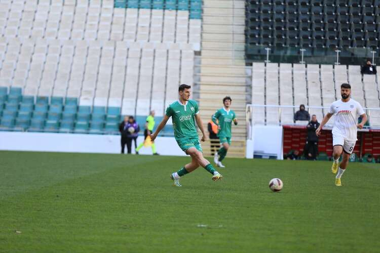 Bursaspor Nazilli Belediyespor ile berabere kaldı (FOTO GALERİ)