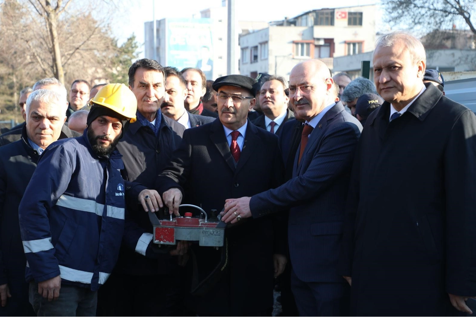 Merinos Polis Merkezi Amirliği yeni binasının temeli atıldı