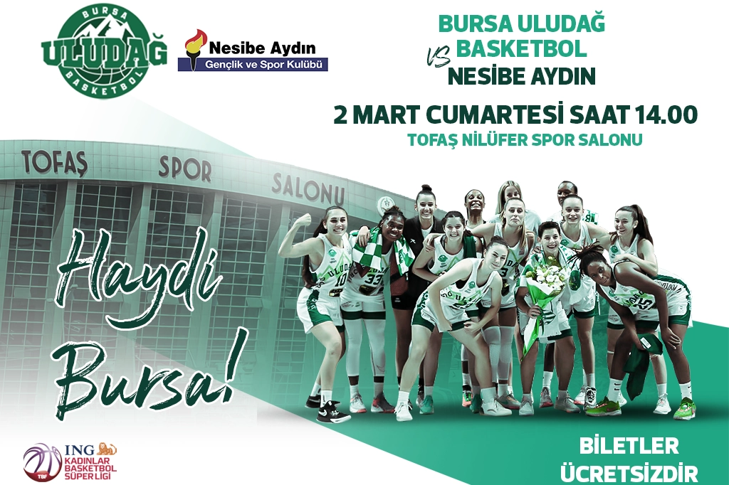 Uludağ Basketbol maça davet ediyor!