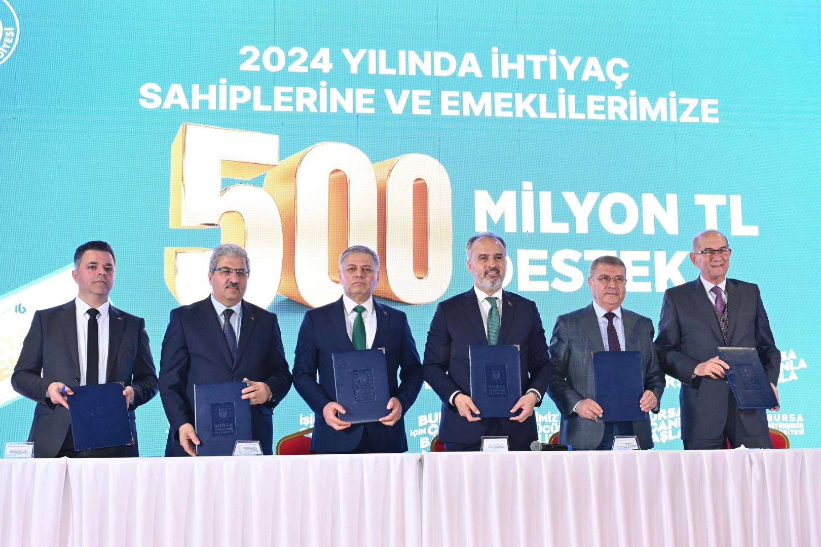 Bursa'ya 500 milyon TL can suyu