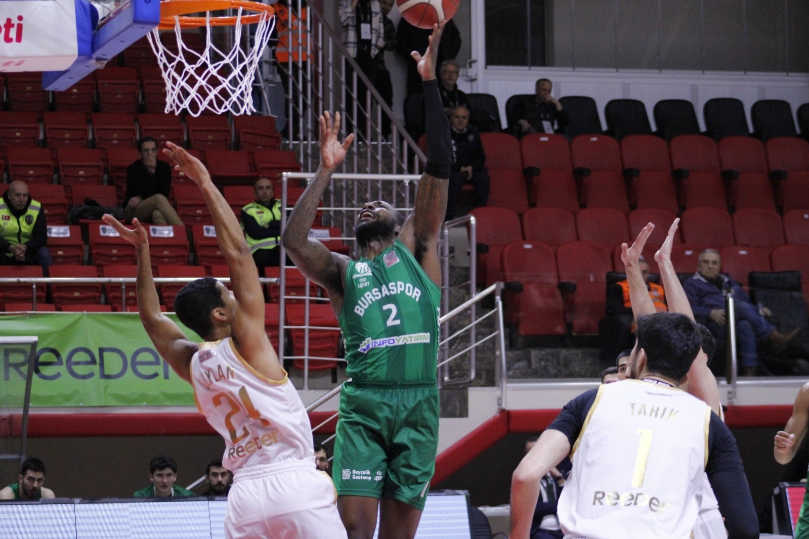 BURSASPOR İNFO YATIRIM YARASINI SARDI: 108-80