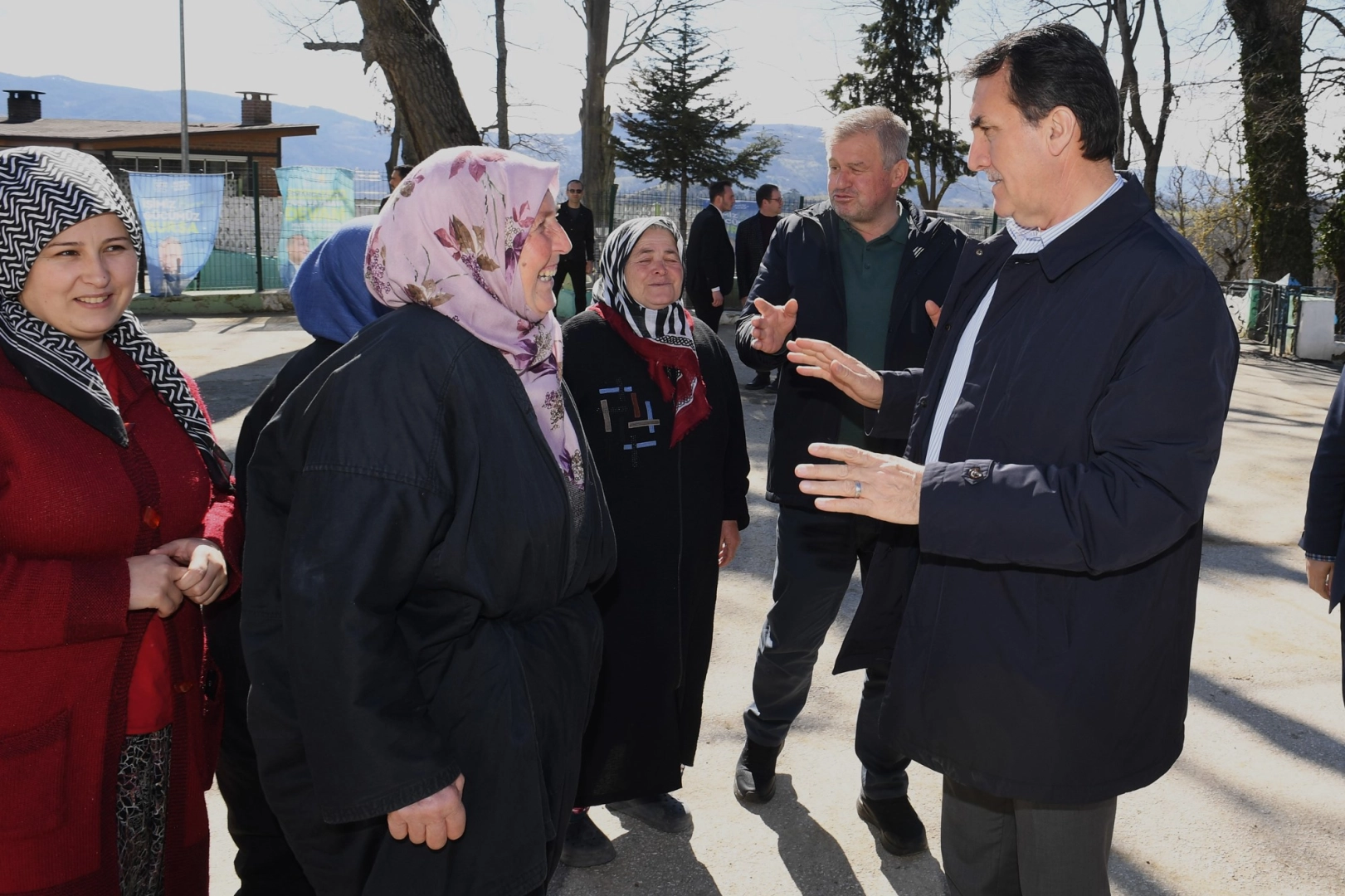 Dağ köylerinde Dündar rüzgarı esti