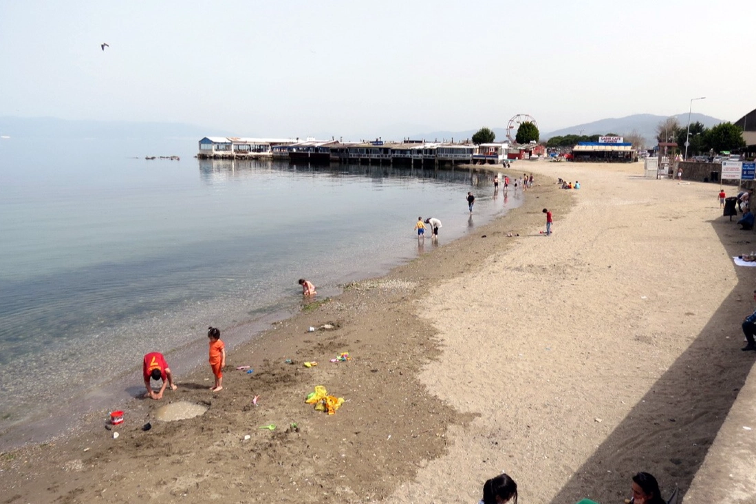 Mudanya’da deniz sezonu erken açıldı