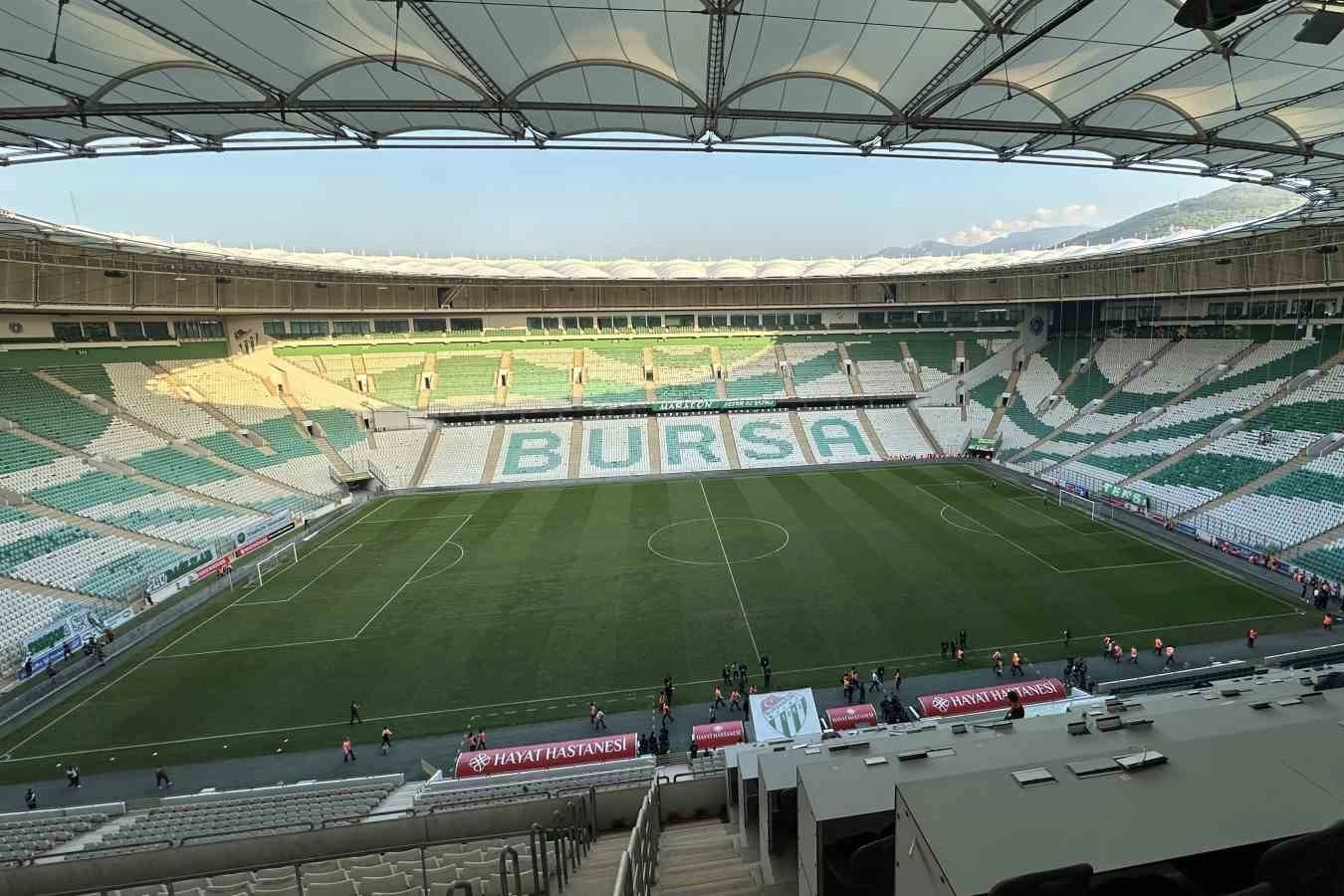 Bursaspor-Vanspor maçı seyircisiz!