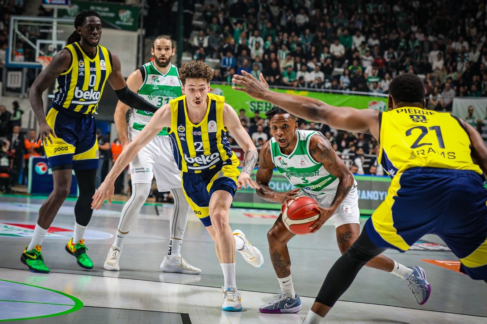 Bursaspor İkinci Uzatmada Üzüldü 112-116