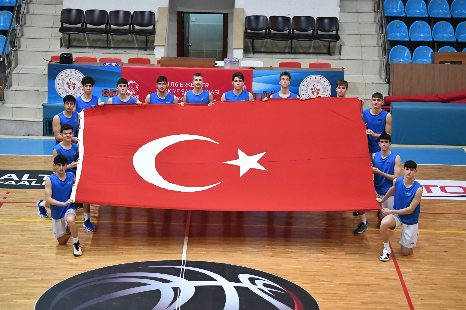 U16 Erkekler Türkiye Şampiyonası Başlıyor