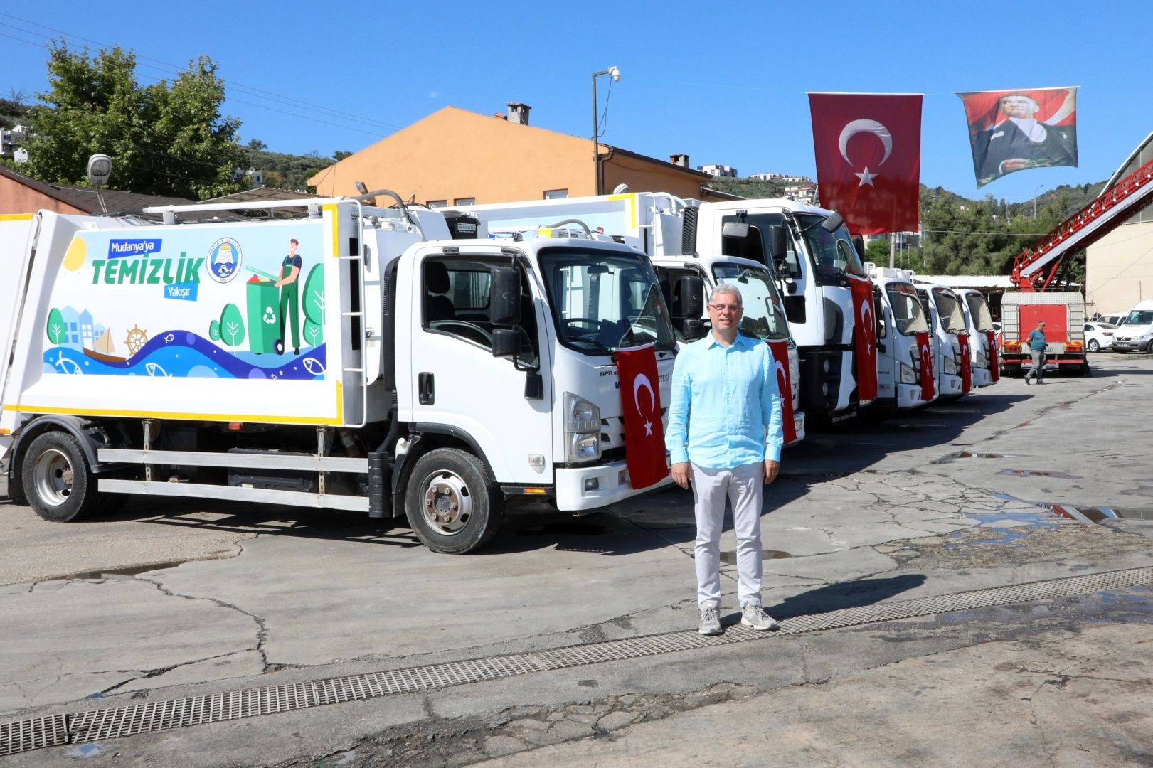 MUDANYA’DA TEMİZLİK FİLOSU YENİ ARAÇLARLA GÜÇLENDİ