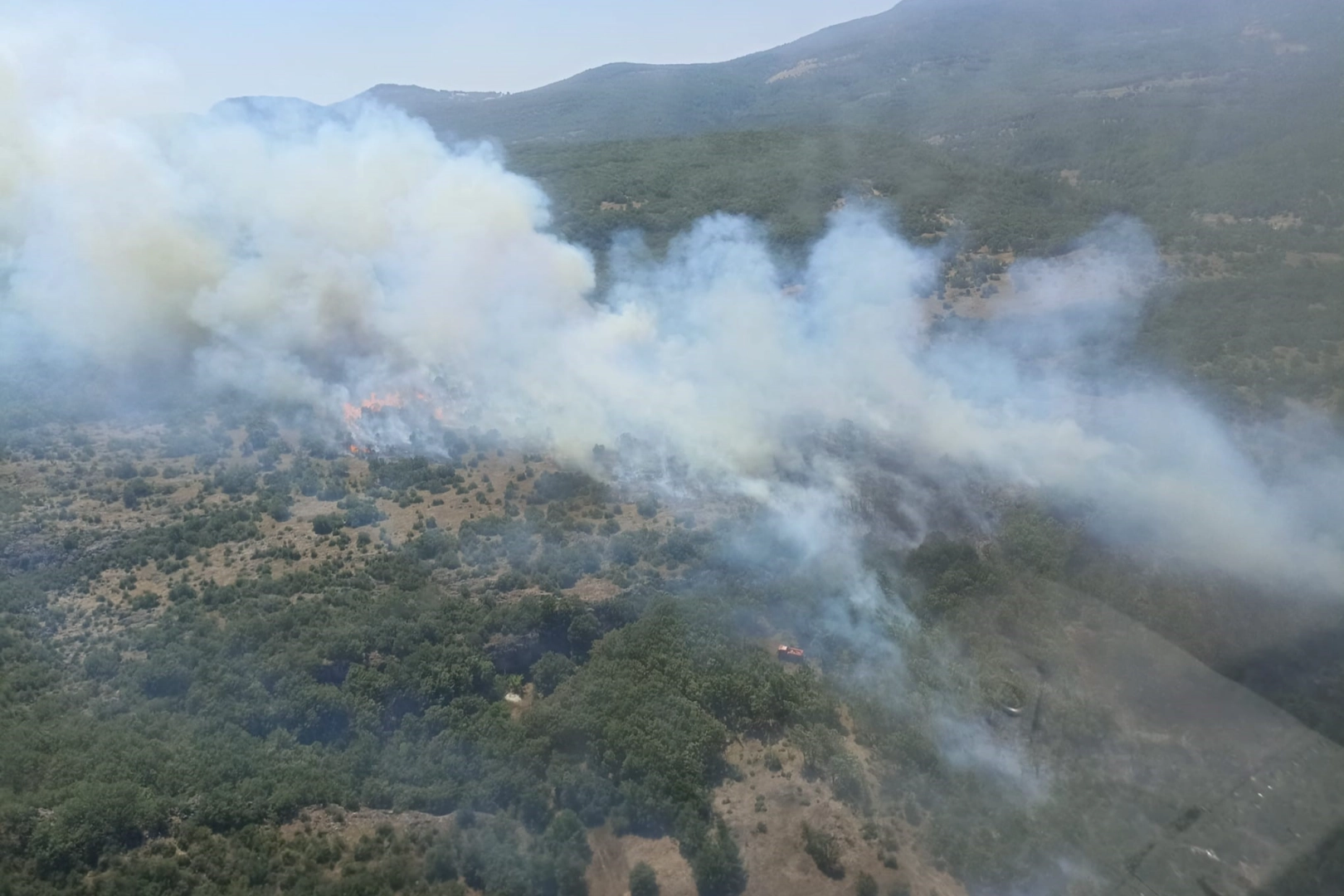 Bursa'da orman yangını kontrol altına alındı