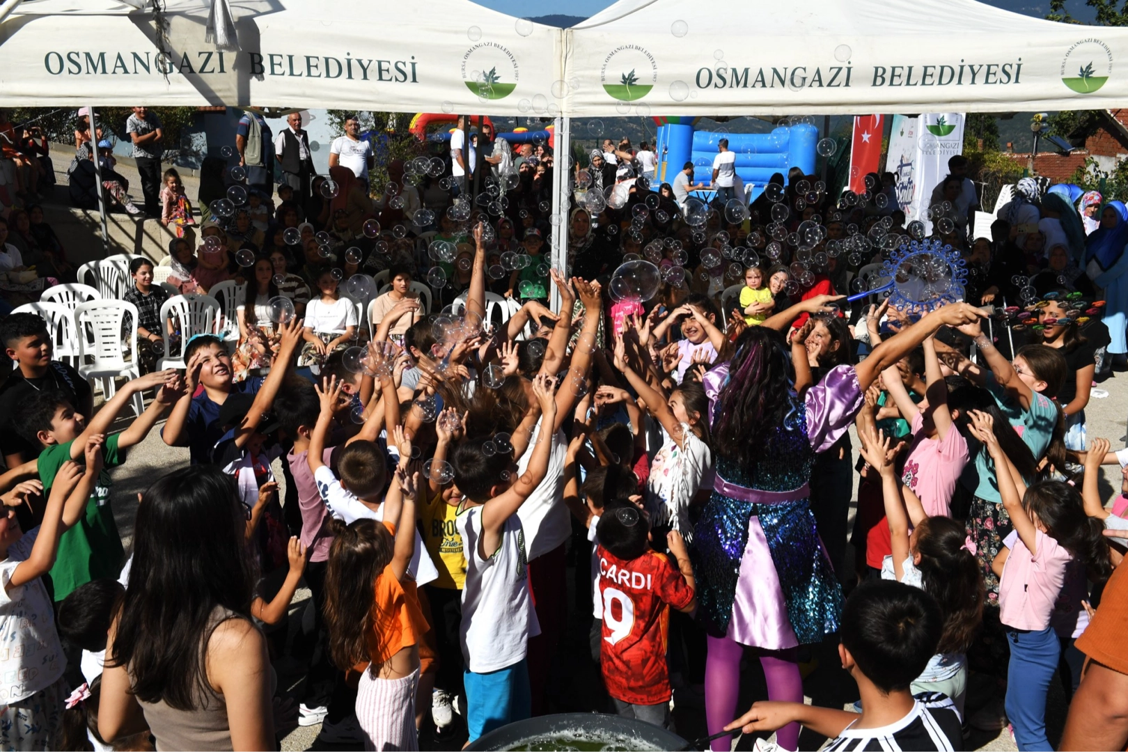 Bursa Osmangazi'deki köylerde şenlik coşkusu yaşandı