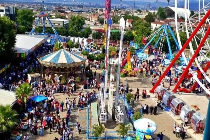 Bursa Osmangazi'de bir lunaparkta güvenlik endişesi büyüyor