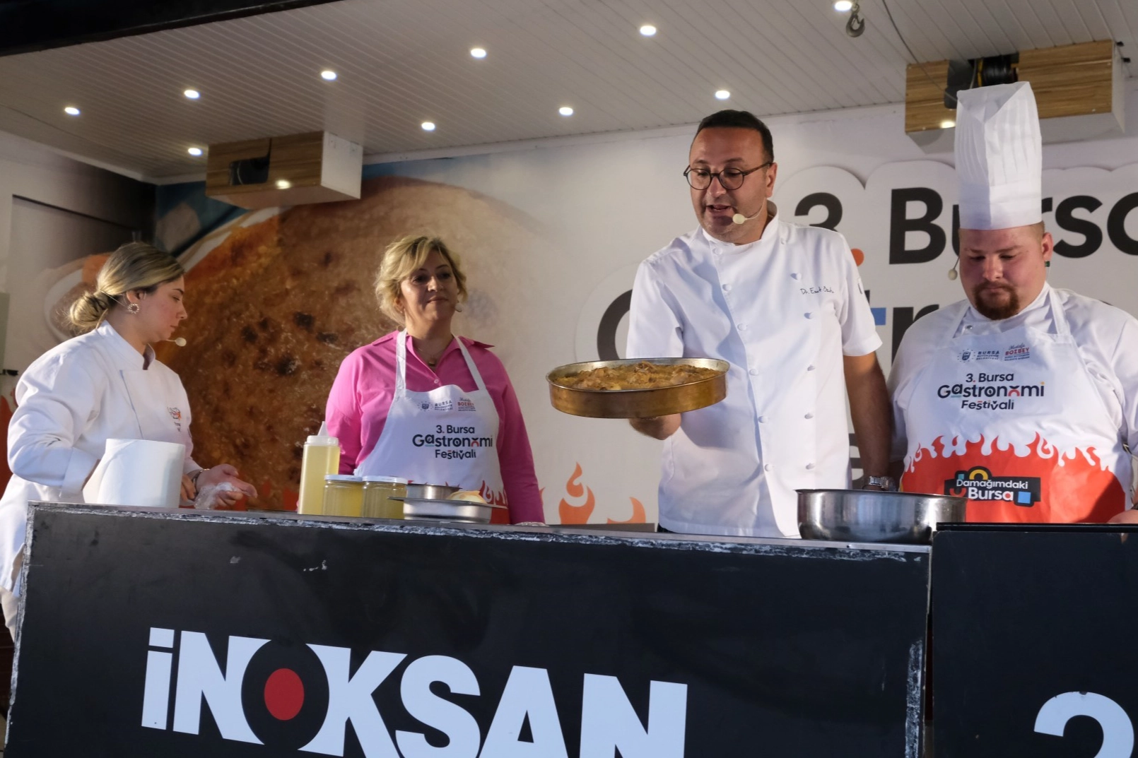 3.Bursa Gastronomi Festivali öncesi İnegöl  lezzetleri tanıtıldı