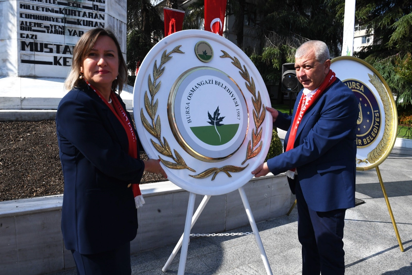 Atatürk'ün Cumhurbaşkanı olarak Bursa'ya gelişinin 100. yılı kutlandı