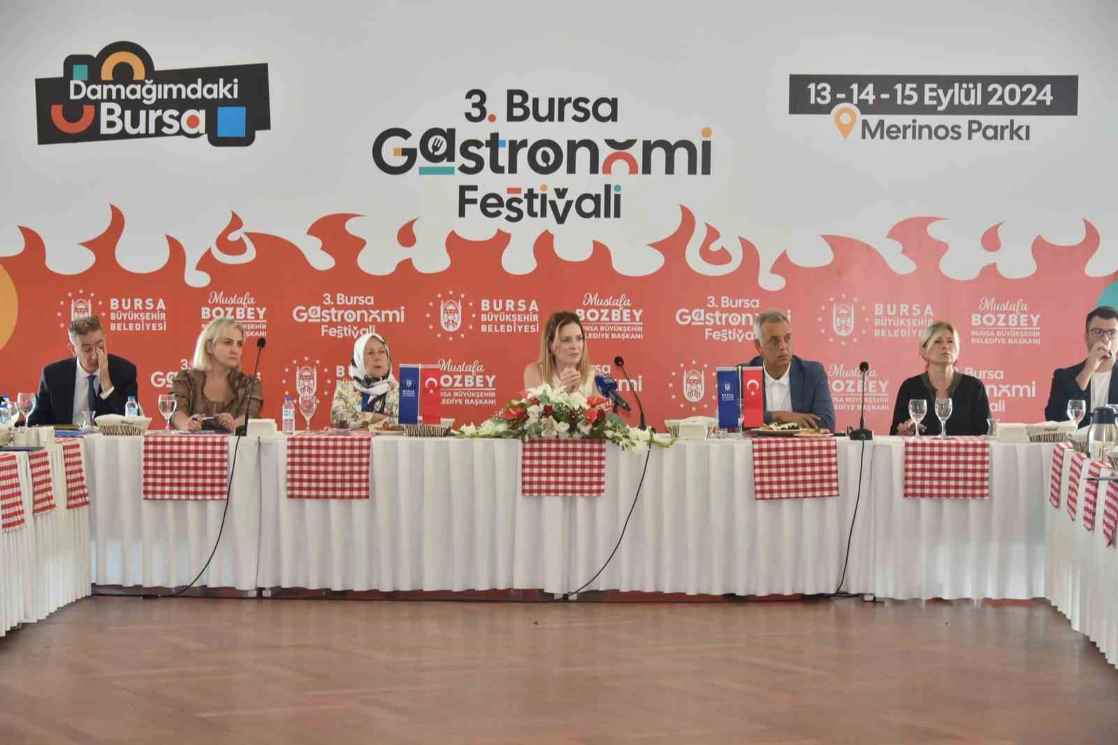 Bursa Gastronomi Festivali’nde Üreten Kadınlar Sokağı