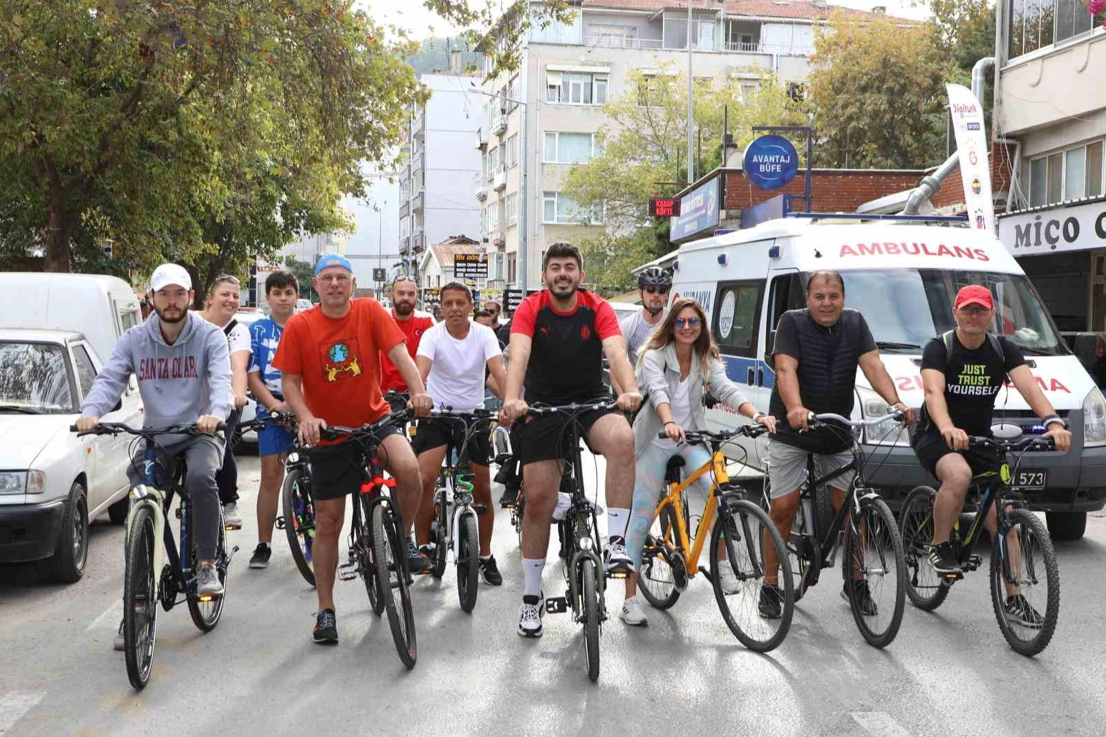 Pedallar Mudanya için döndü