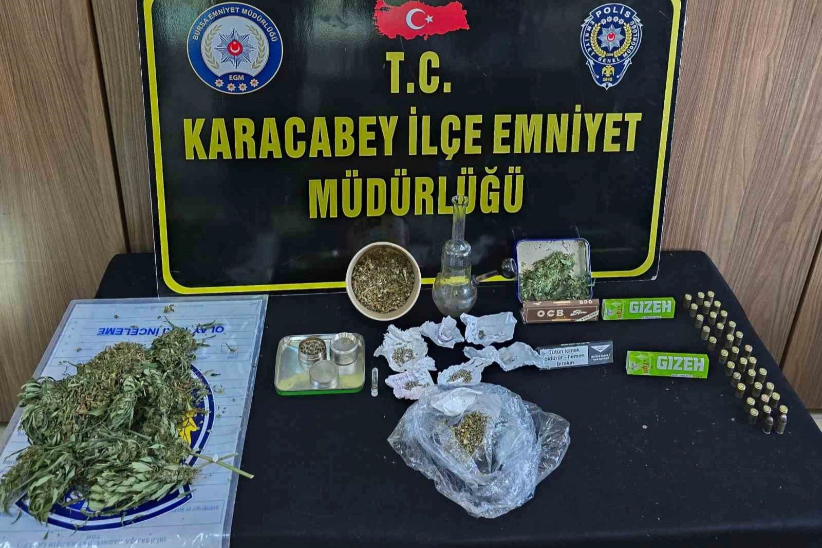 Karacabey'de düzenlenen operasyonda uyuşturucu taciri tutuklandı