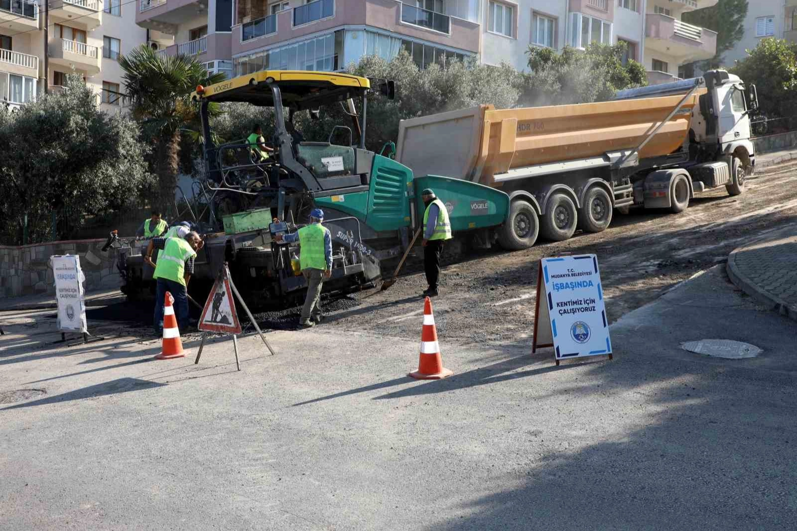 Mudanya’da yollar yenileniyor