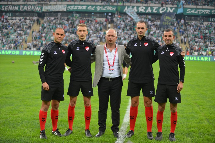 (ÖZEL) Bursaspor-Kahramanmaraş tribün görüntüleri