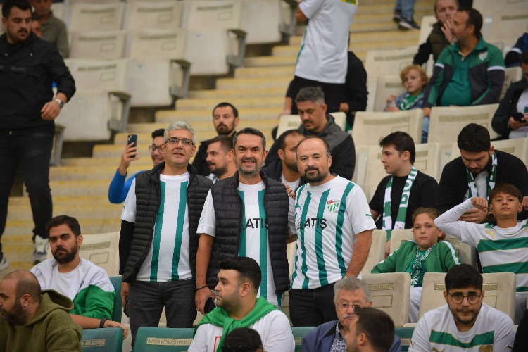 (ÖZEL) Bursaspor-Kahramanmaraş tribün görüntüleri