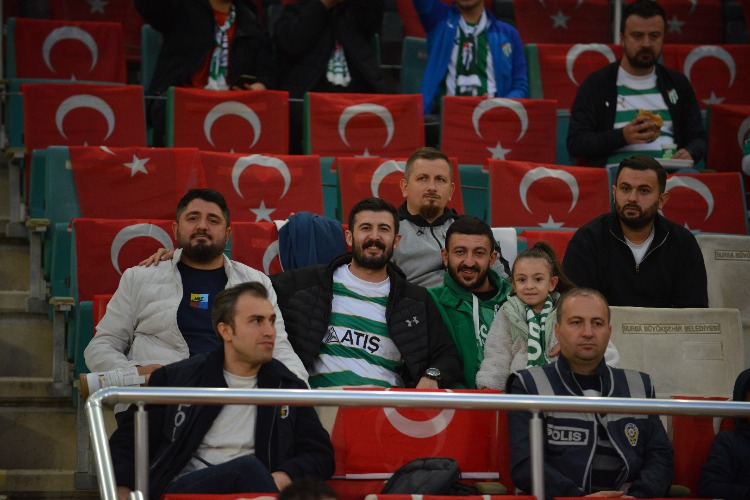 (ÖZEL) Bursaspor-Kütahyaspor taraftar fotoğrafları