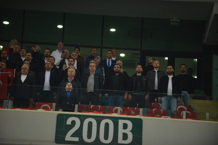 (ÖZEL) Bursaspor-Kütahyaspor taraftar fotoğrafları