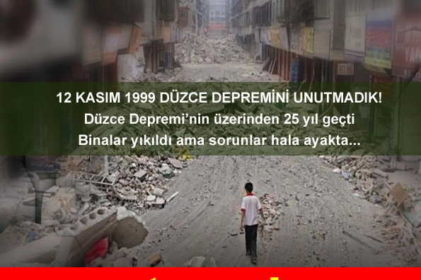 DEPREM GERÇEĞİYLE YÜZLEŞMELİYİZ