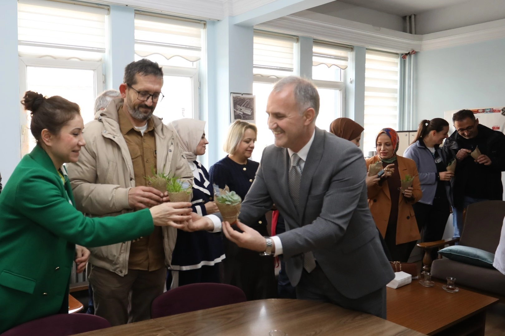 Başkan Taban öğrencileri şehri yönetmeye çağırdı