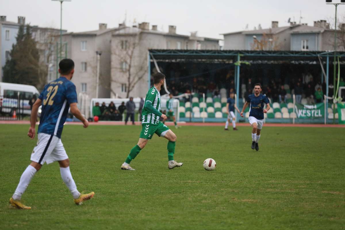 Kestel Belediyespor-Şükraniyespor maç fotoğrafları