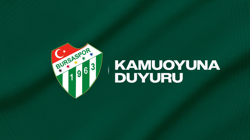 Bursaspor'dan Son Dakika Batalla Açıklaması