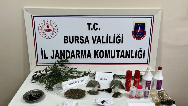 İnegöl'de uyuşturucu taciri yakalandı