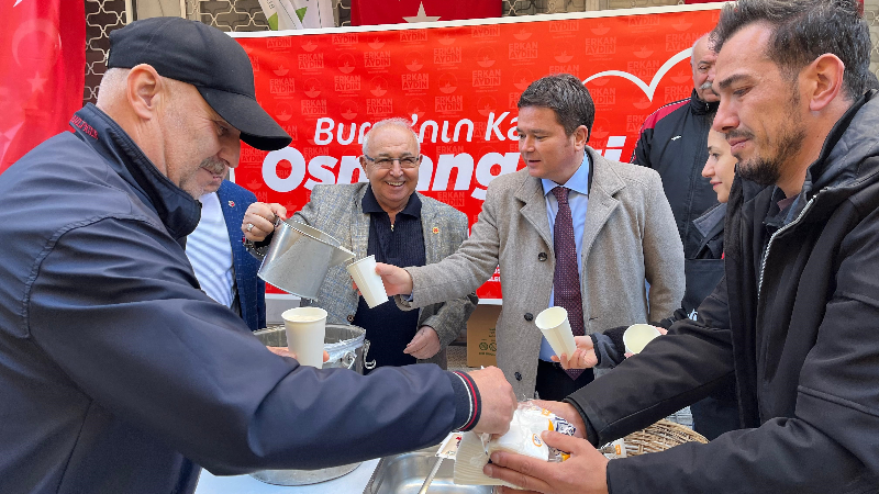 Başkan Aydın'dan mahalle ziyaretleri