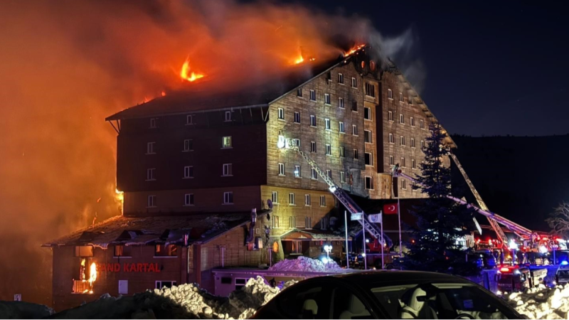 Kartalkaya’daki otel yangını soruşturmasında tutuklu sayısı 19 oldu